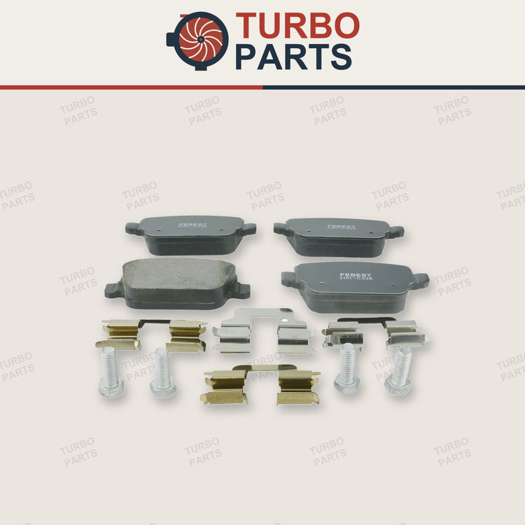 Ford Rear Pad Kit, Disc Brake - (Including Bolts, With Anti-Rattle Spring)