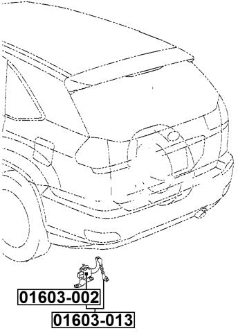Rear Level Sensor Fits Toyota 89407-48030