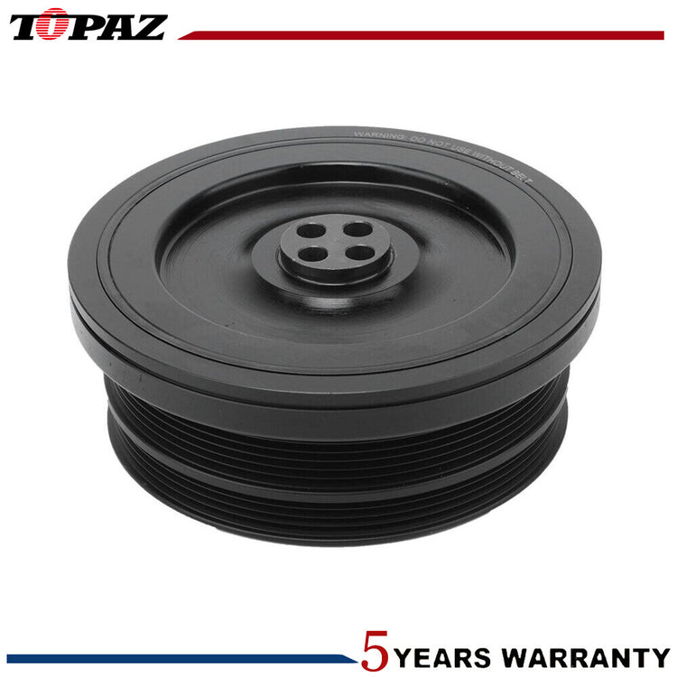 Balancer Damper Crankshaft Belt Pulley Fit BMW E60 E90 E83 E53 E70 E71