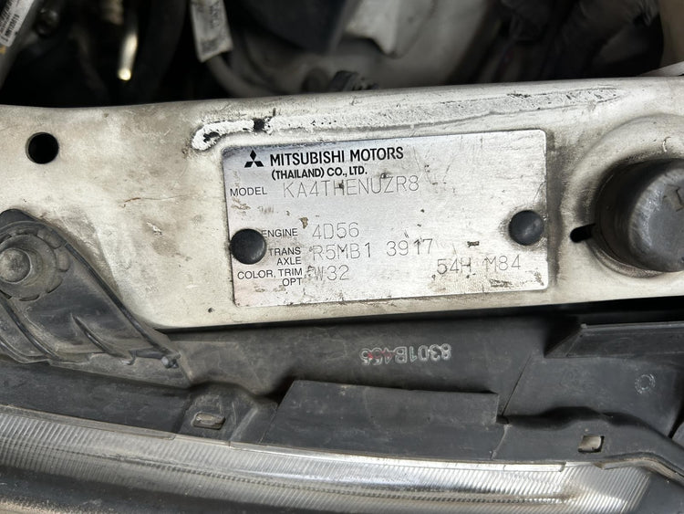 Mitsubishi Triton Steering Column MN 08/2009