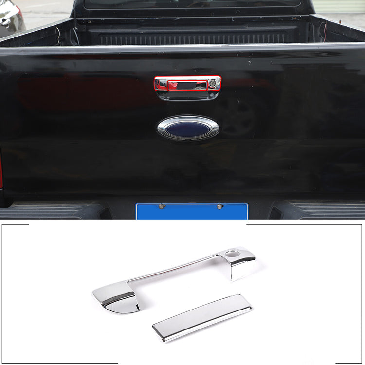 ABS Silver trunk Tailgate Handle Cover Trim For Ford Ranger 2015-2021 AU