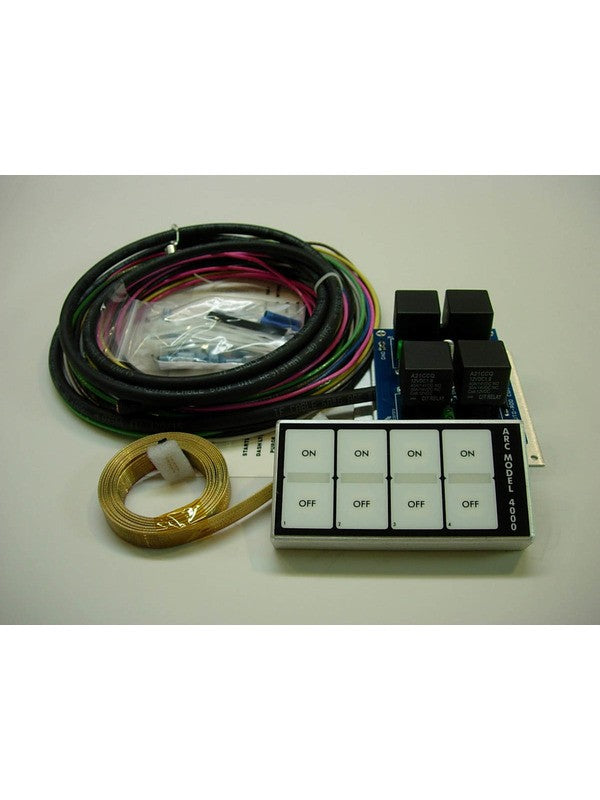 Auto Rod Controls Switch Panel Model 4000 Dash Mount 4-7/8 x 2-3/8 in 4 (4000D)