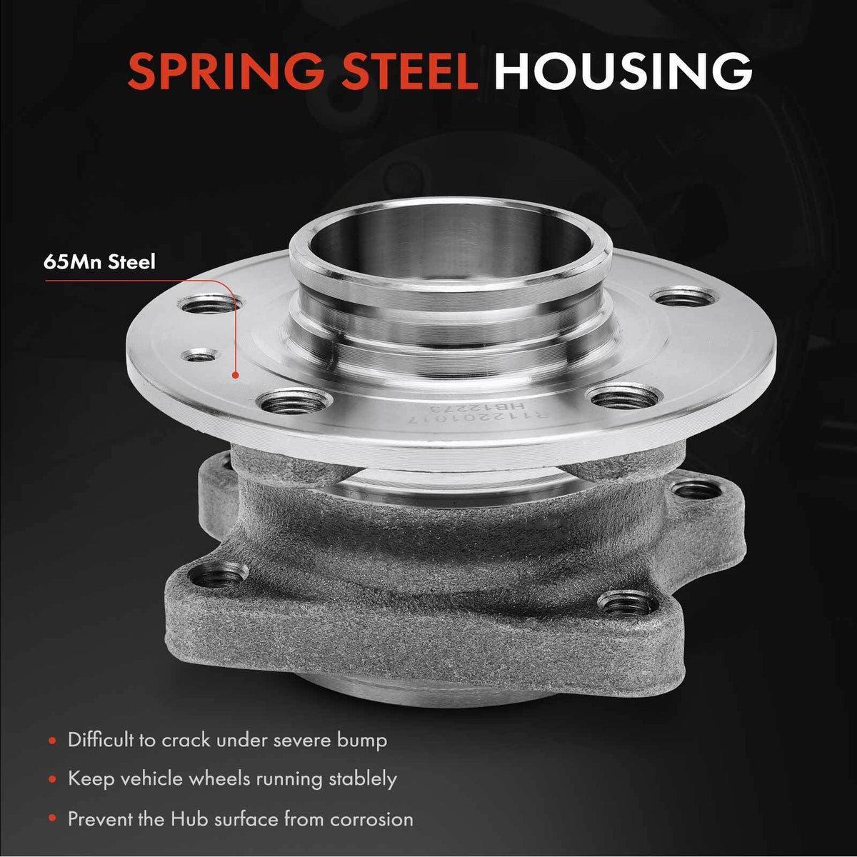 2x Rear Wheel Hub Bearing for Volvo XC90 275 B 6324 S5 2002-2014 36 Tooth Spline
