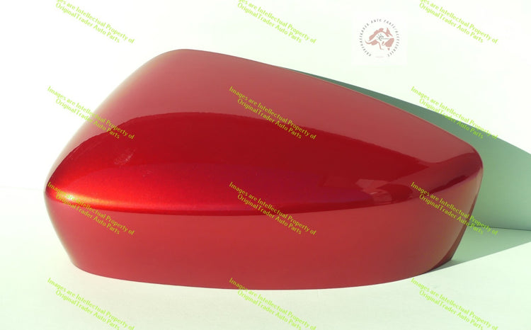Left Door Mirror Cap Cover for Mazda 3 BN Series Soul Red Crystal Metallic 46V