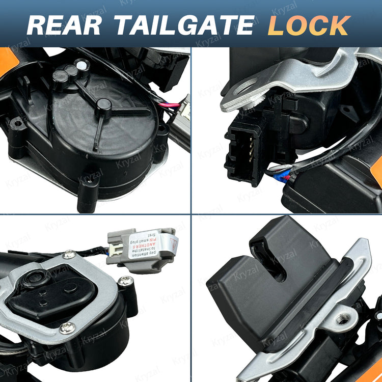 Tailgate Latch Door Lock For Ford Everest UA Titanium Trend Sport Ambiente 15-22