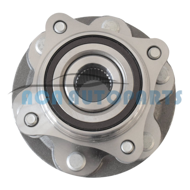 Pair Front Wheel Bearing Hubs for Toyota Landcruiser Prado GRJ120 KDJ120 KZJ120