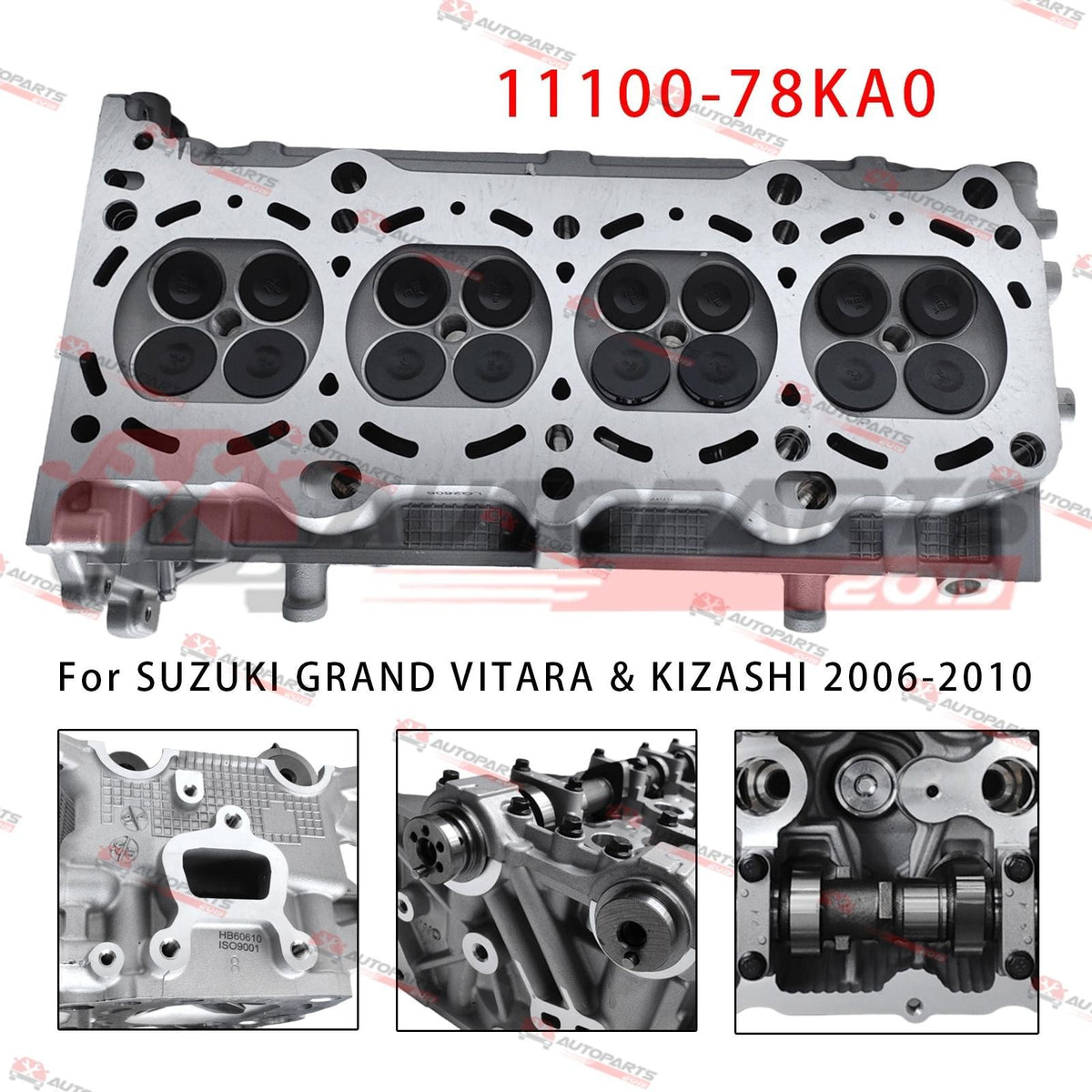 J24B Complete Cylinder Head Kit for Suzuki Grand Vitara & Kizashi J24B