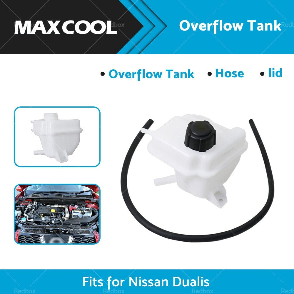 Coolant Expansion Overflow Bottle Tank for Nissan Dualis J10 07-16 21721-JD00B