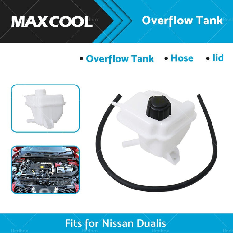 Coolant Expansion Overflow Bottle Tank for Nissan Dualis J10 07-16 21721-JD00B