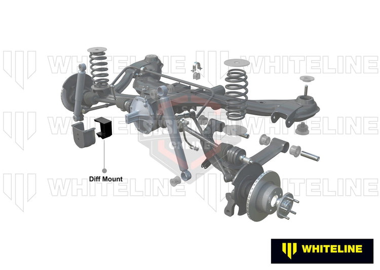 Whiteline W91614 - Differential Mount - Bushing Kit (Mounting- differential)