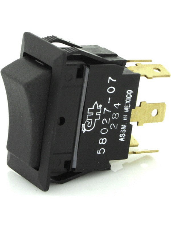 Cole Hersee Rocker Switch On/Off/On 12/24V 25Amp Dpdt 6 Blade Terminals (SW8707)