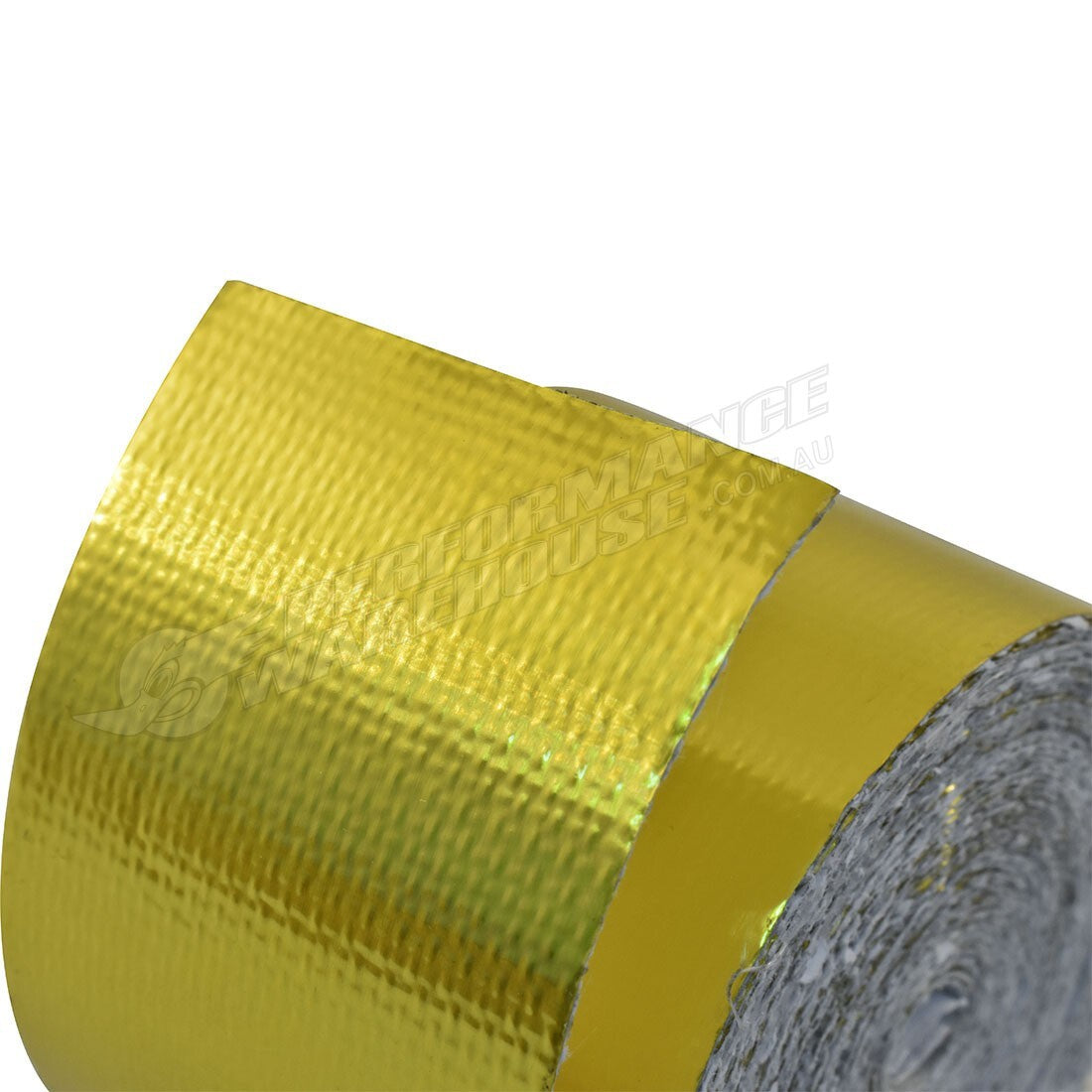 Heat Reflective Tape 1-1/2" X 30', Adhesive Backed, Gold - CAL-H1043GD