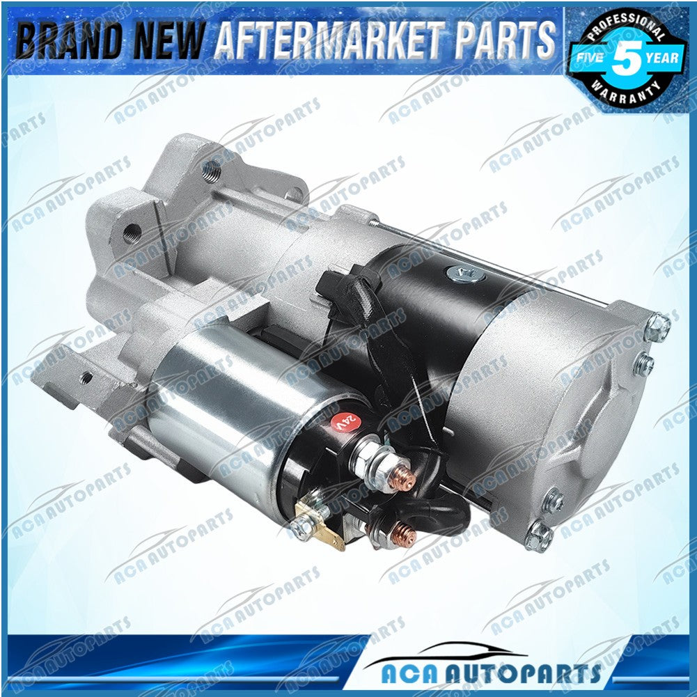 24V STARTER MOTOR FOR TADANO GR120N 2000~2016 CRANE DIESEL 4.9L 4M50 I4