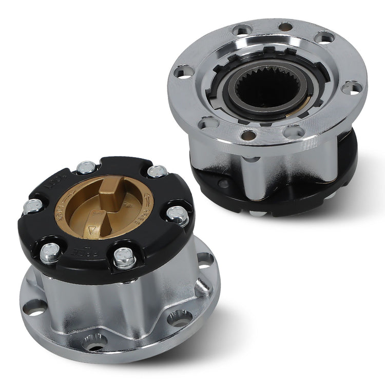 2x Free Wheeling Hubs For Toyota Land Cruiser 40 45 47 55 Series HZJ80 FZJ70/75