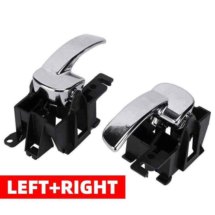 Pair LH+RH Inner Door Handle For Nissan Navara D40 05~15 Pathfinder R51 05~13
