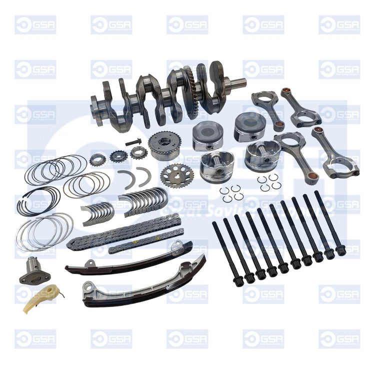 2AZ-FE 2.4L Engine Overhaul Rebuild Kit w/ Crankshaft Rods for Toyota 1340128030