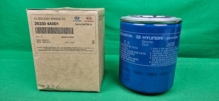 GENUINE HYUNDAI GRAND STAREX (H1) TQ 2.5 L TD SERVICE KIT (OIL FILTER + GASKET)