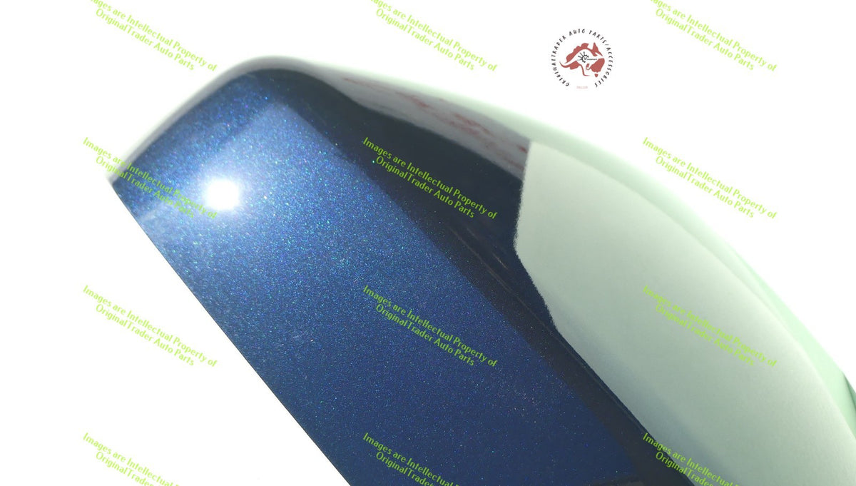 Left Door Mirror Cap Case Cover for Mazda CX-5 CX5 KF Deep Crystal Blue Mica 42M