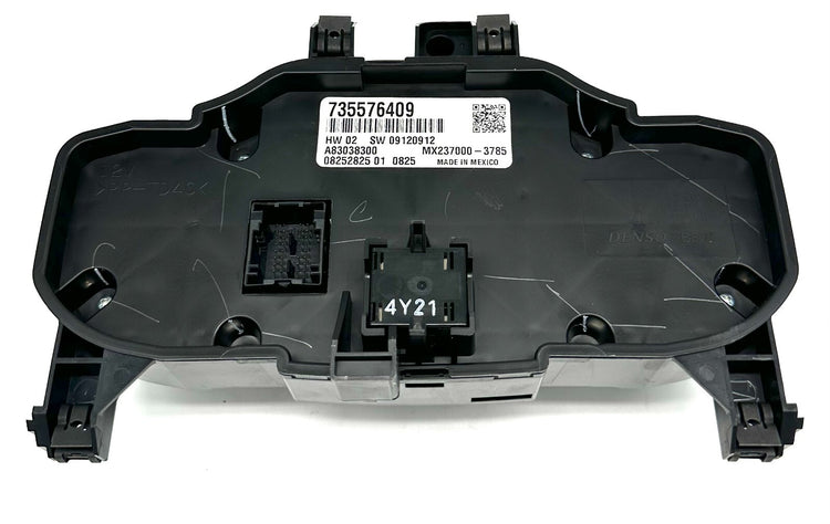 Fiat & Abarth 500 Climate Control Heater Control Panel in Black 735576409 New