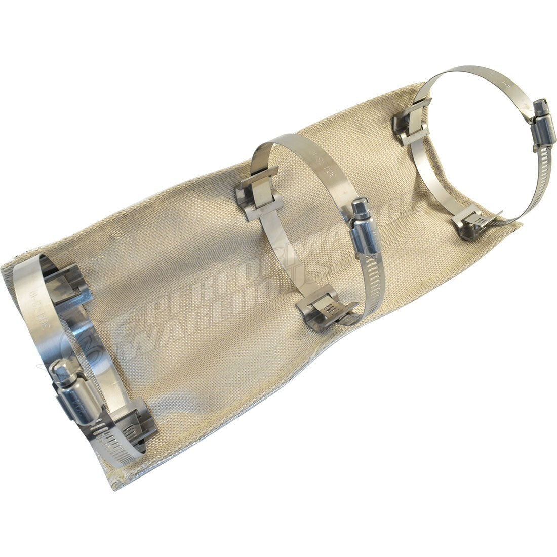 Exhaust Heat Shield Kit W/Clamps, 6" X 1', Aluminium - CAL-H1600AL