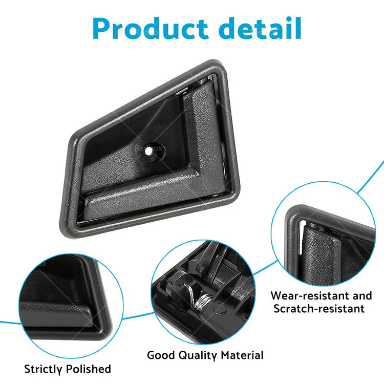 2 PCS Inner Door Handle Left Right Suitable For Suzuki Vitara 1.6 2.0 V6 88-99