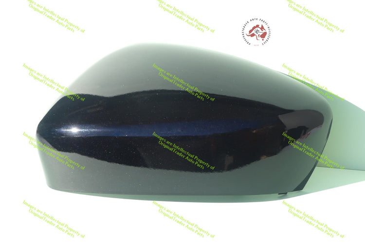 Left Side Mirror Case Housing for Mazda CX-5 CX5 KE Series 1 Jet Black Mica 41W