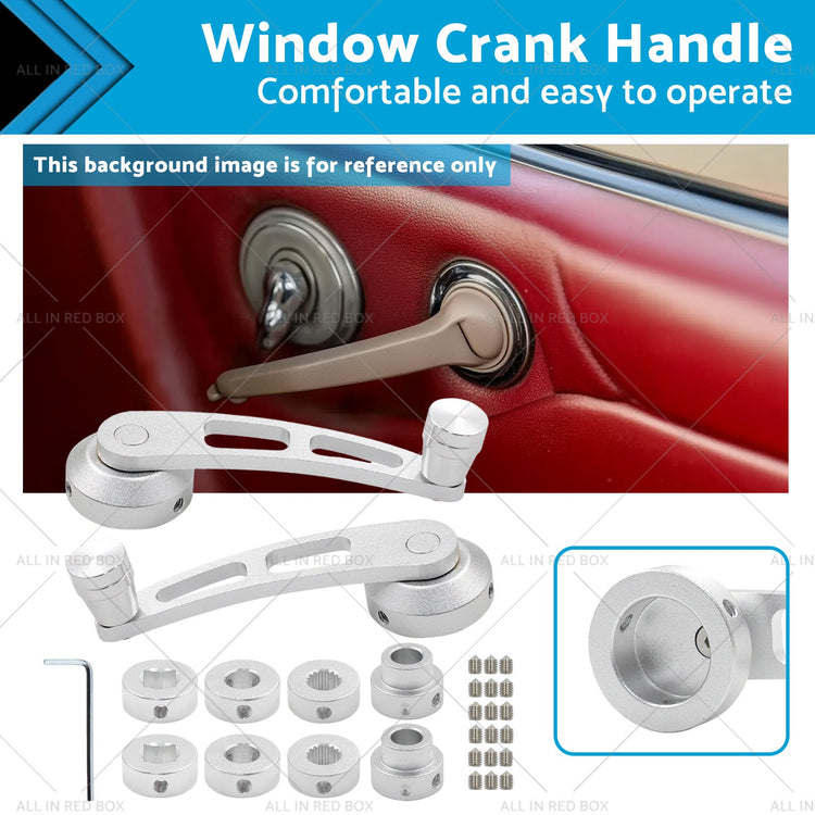 4 1/4 Window Crank Handle Suitable for Hot Rod Chevy Ford Chrysler Billet