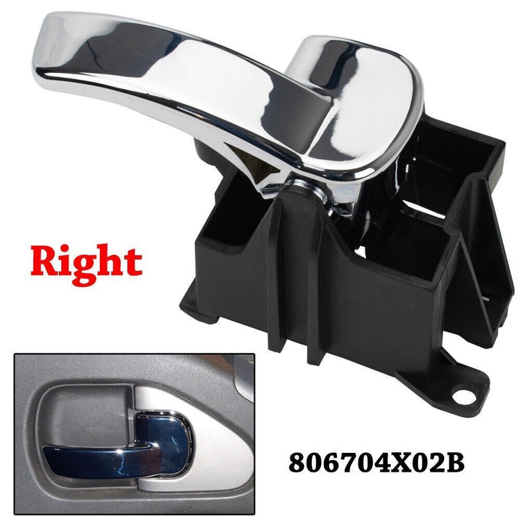 Pair Inner Door Handle For Nissan Pathfinder R51/Navara D40 05~13 Front / Rear