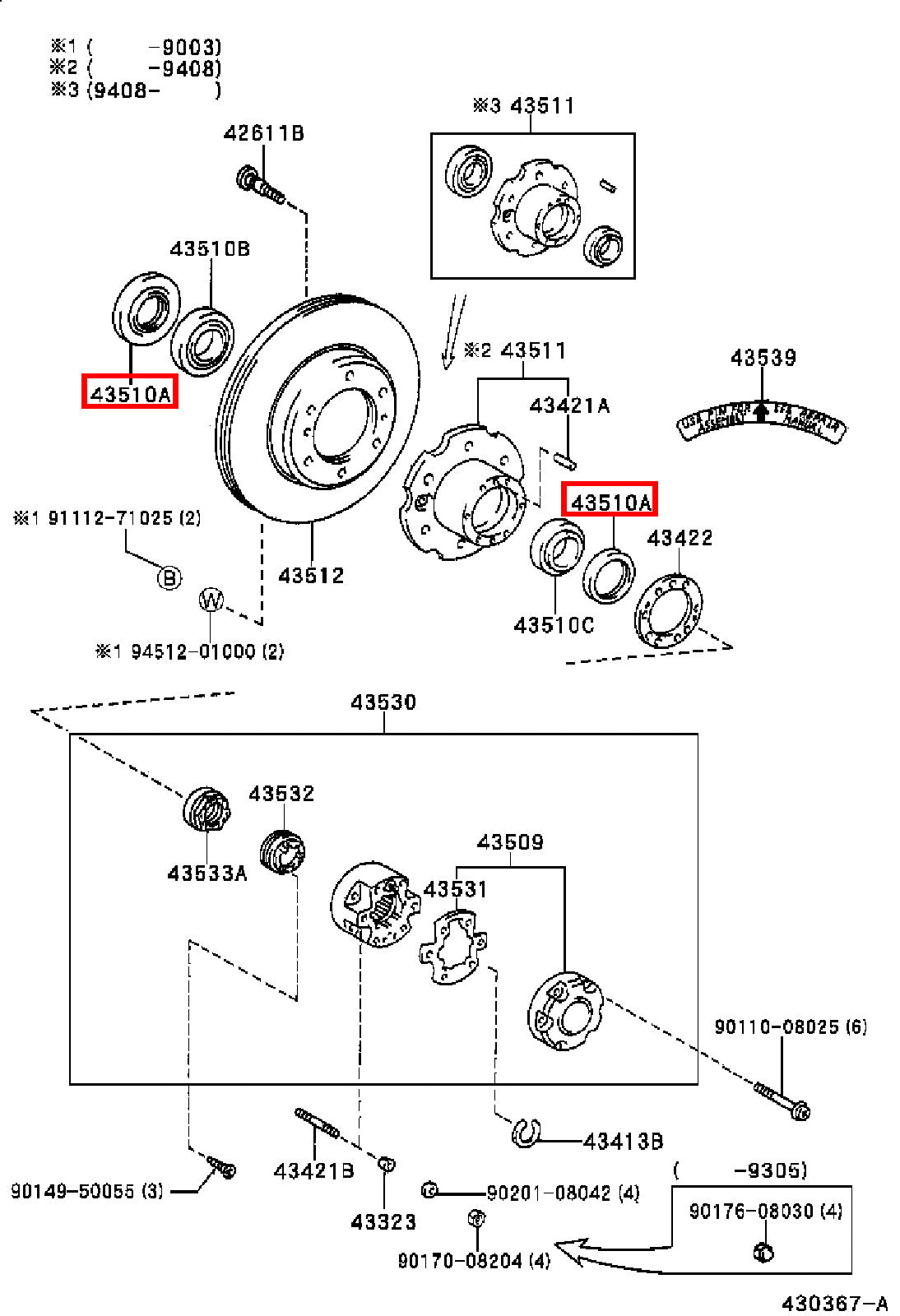 Genuine LandCruiser VDJ79 VDJ78 VDJ76 Wheel Bearing Hub Oil Seal