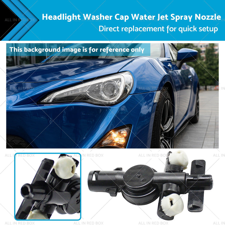 HID Headlight Washer Cap Water Jet Spray Nozzle Piece Suitable For Toyota 86