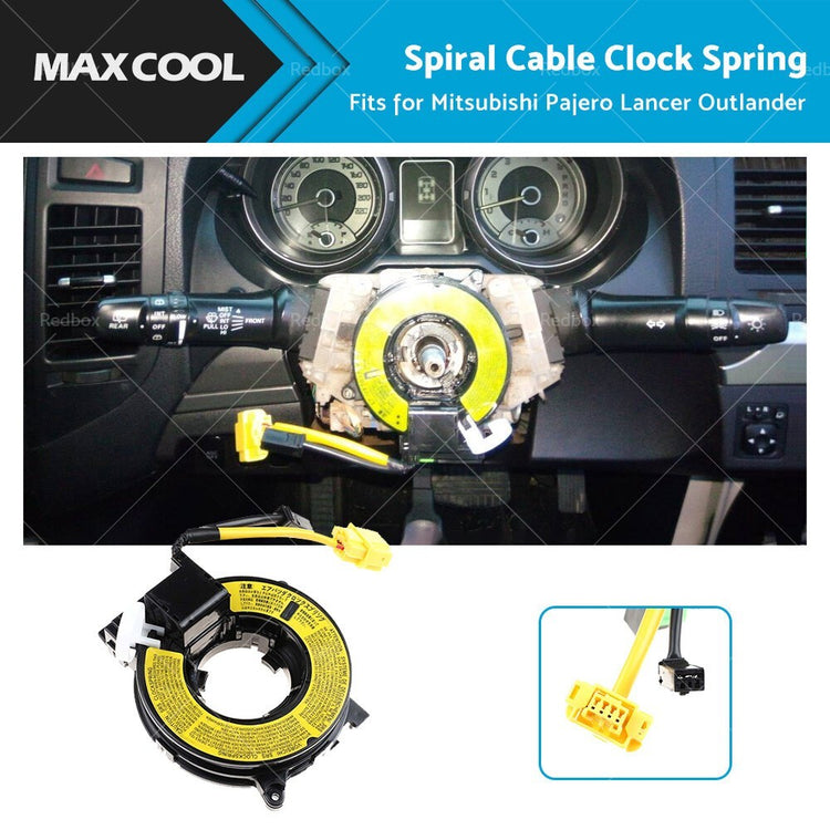 Clock Spring Spiral Cable Suitable for Mitsubishi Pajero Outlander Lancer Triton