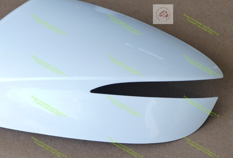 Left Door Mirror Cap Housing Mazda CX-5 CX5 KE S2 Crystal White Pearl Mica 34k