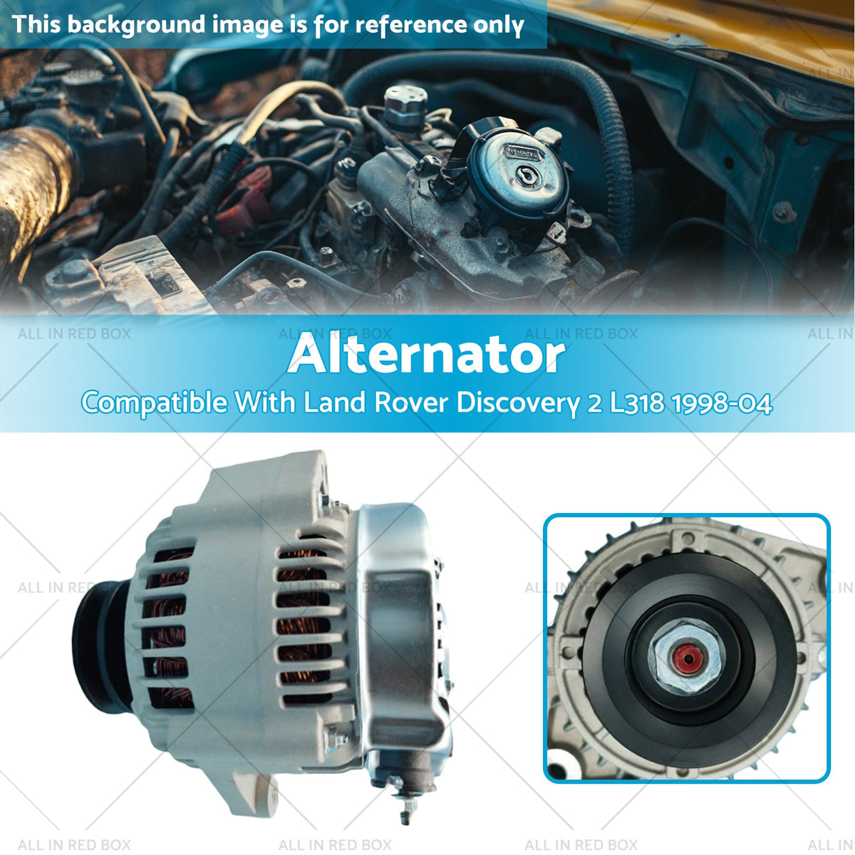 140A Alternator Suitable For Toyota Landcruiser 4.2L Diesel Engine 1HZ 1HD-T