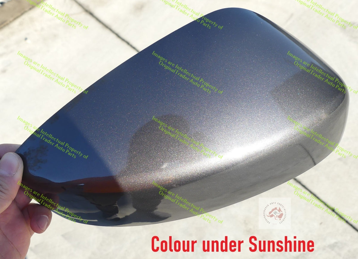 Left Side Mirror Case Housing Cover for Mazda 2 DJ DL Machine Grey Metallic 46G