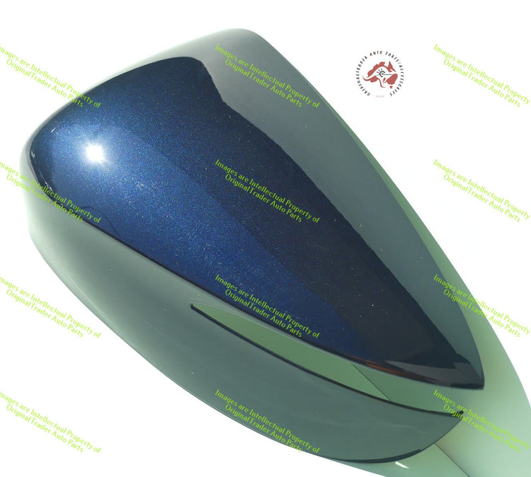 Left Door Mirror Cap Housing for Mazda CX-3 CX3 DK Deep Crystal Blue Mica 42M