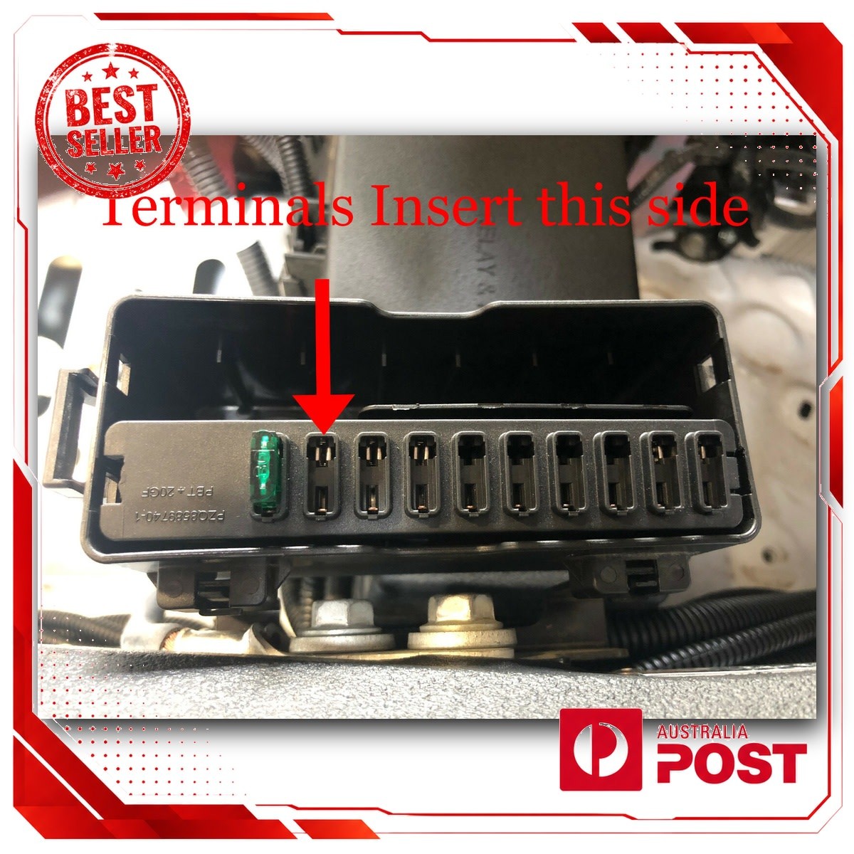 Suits Toyota Accessory Fuse Panel Terminals 10 Pack for Custom Use