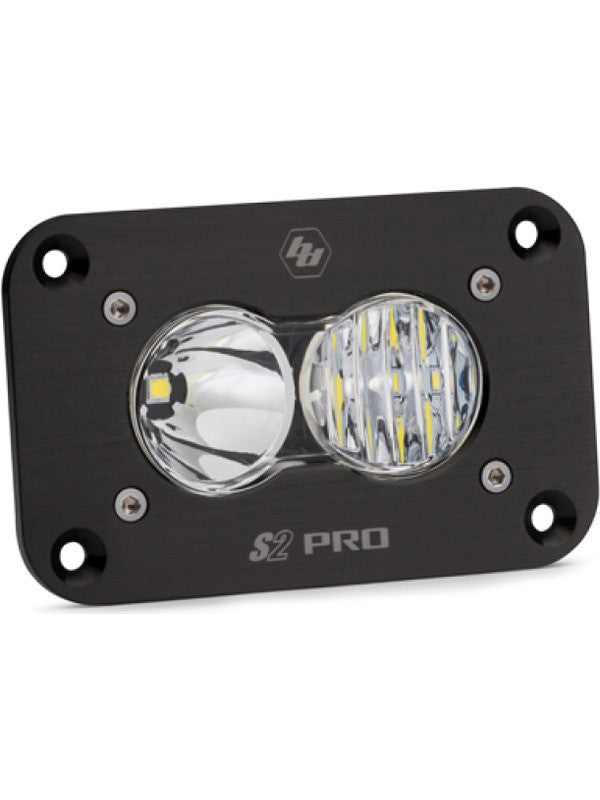 Baja Designs S2 Pro Flush Mount Driving Combo Pattern LED Work Light Cl (481003)