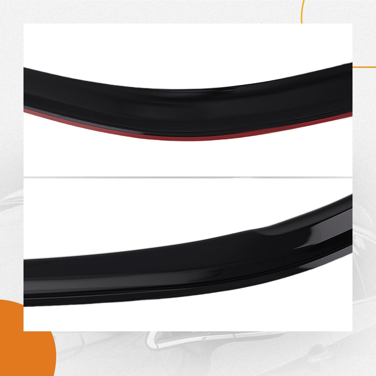 Weather Shields for Nissan Navara D40 05-15 Weathershield Window Visors 4Pcs