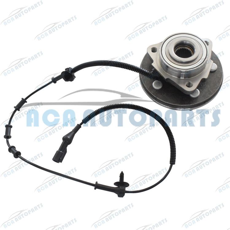 2* Front Wheel Bearing Hub Assembly for Ford Explorer UT UX UZ 10/2001-2006 AWD
