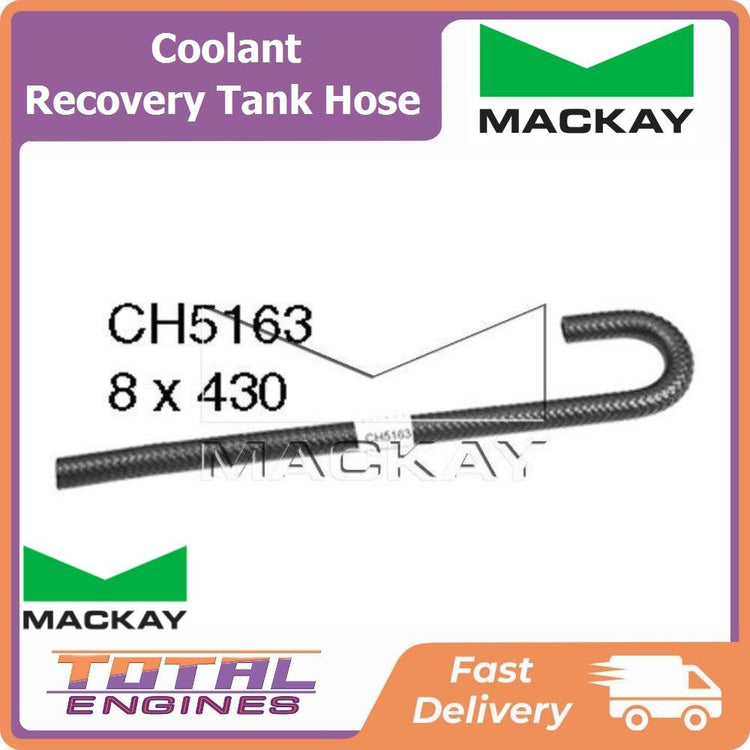 Mackay Coolant Recovery Tank Hose for Nissan Navara D22 - CH5163