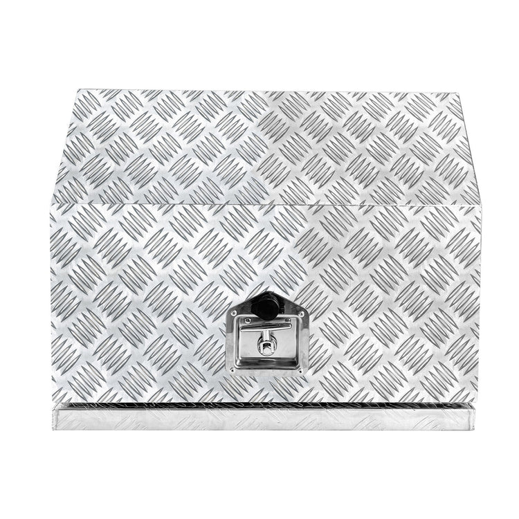 Aluminium Generator Tool Box Silver 620x400x500mm Ute Caravan Trailer Storage
