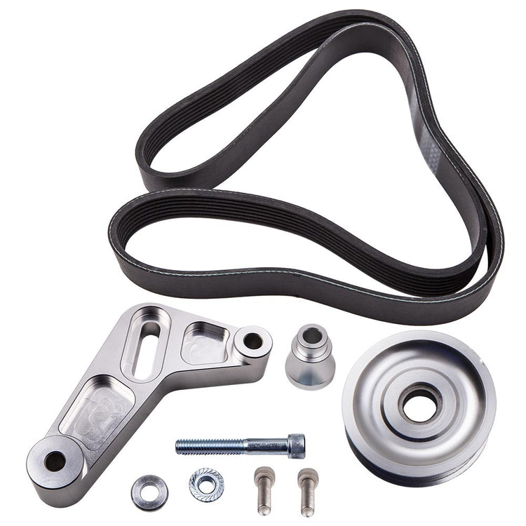 Swap Adjustable Idler Pulley Belt Kit For Honda Civic Integra K24 engine 06-09