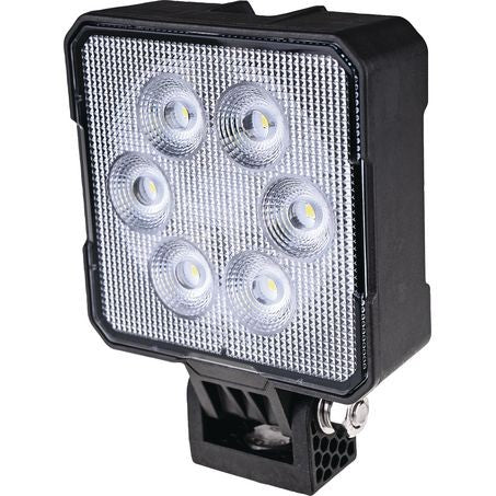 OEX LLX08304 6LED Work Light, Nylon Housing Square