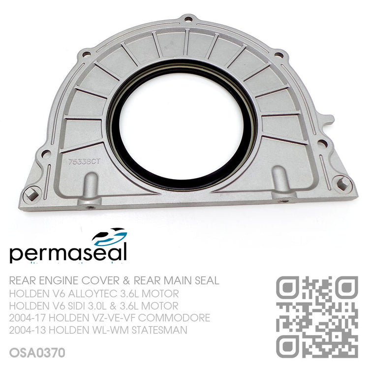 PERMASEAL REAR MAIN SEAL LLT/LFX V6 SIDI 3.6L MOTOR [HOLDEN VE-VF COMMODORE/SV6]