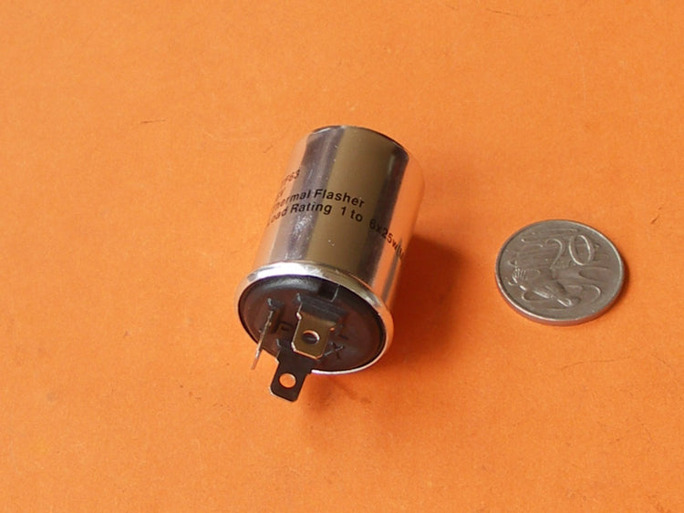 THERMAL FLASHER BLINKER TURN SIGNAL 6 VOLT NEG.EARTH SUIT VW BEETLE KOMBI etc