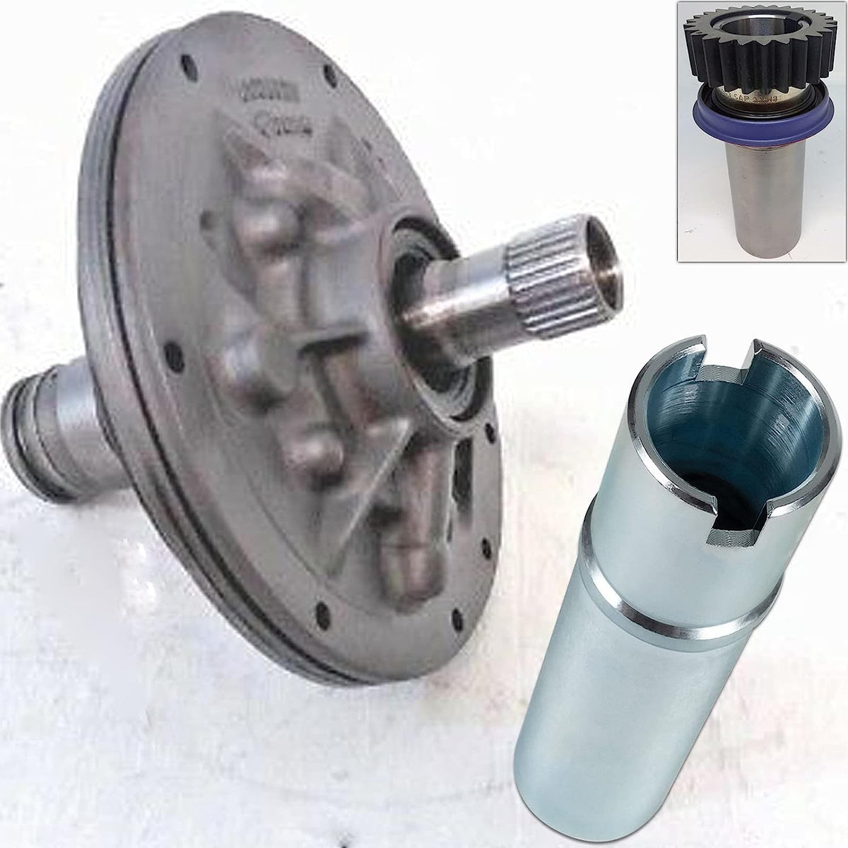 For 700R4 4L60E Turbine Shaft Pump Stator Ring Tool & Pump Bushing Rotor Sizer