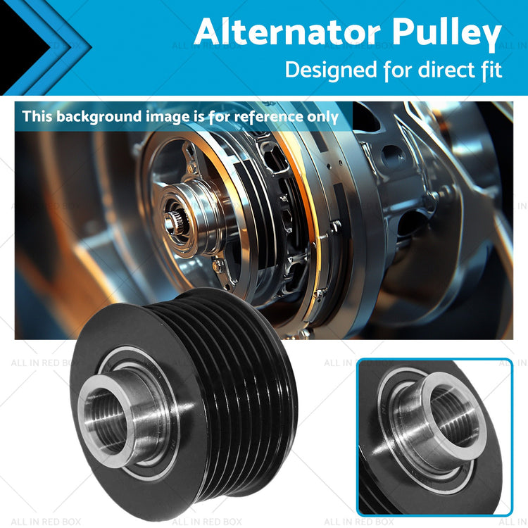 Alternator Pulley Suitable For Subaru Forester 2.0L 4 cyl 16V SH SJ 10-18 OAP086