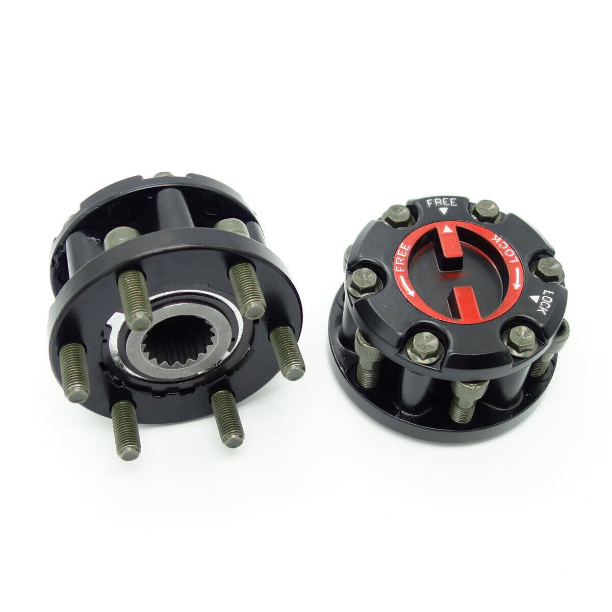 A pair Free Wheeling Hub Locking Sets For Holden Rodeo Colorado ISUZU DMAX 87-98