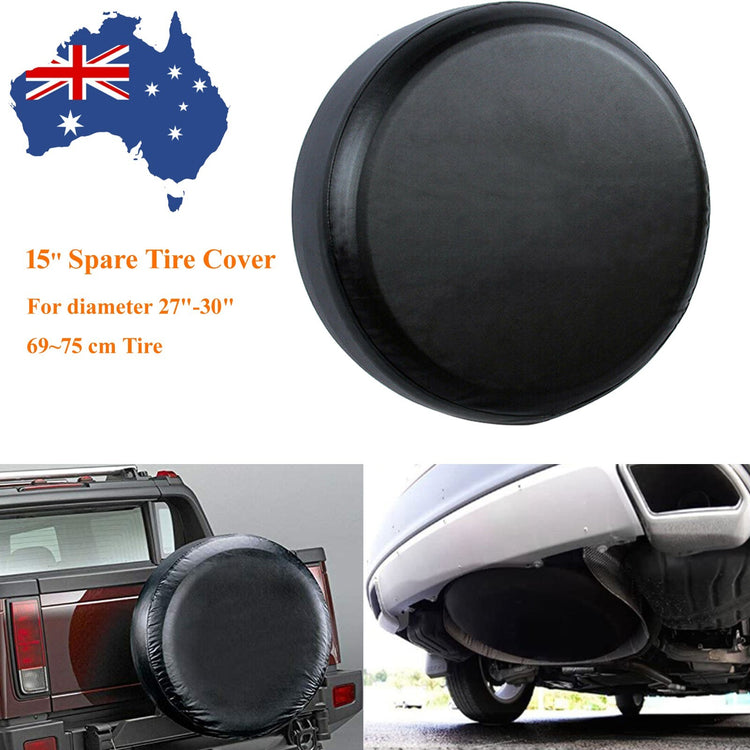 15'' Spare SUV Wheel Tyre Cover for 215/80R14 145/80R19 155/60R20 155/70R19 Tire