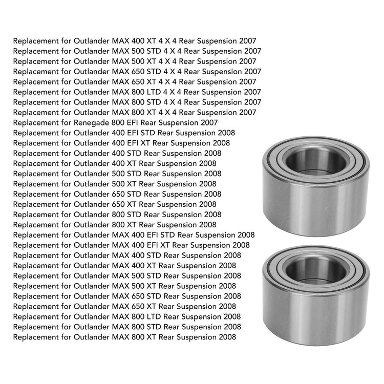 Trailing Arm Bearings Wheel Bearings Kit 2pcs 293350037 For ATV